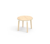 Bord Helmi FSC akustiklaminat ø 90 cm vit hylsa