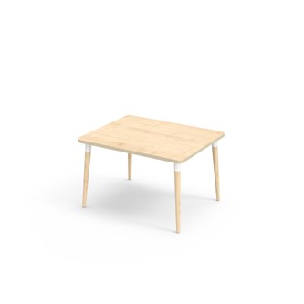 Bord My FSC akustiklaminat 100x80 cm vit hylsa