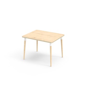 Bord My FSC akustiklaminat 100x80 cm vit hylsa