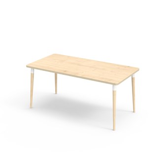 Bord My FSC laminat 160x80 cm vit hylsa