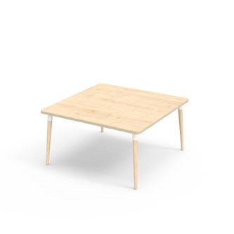 Bord My FSC laminat 120x120 cm vit hylsa