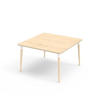 Bord My FSC laminat 120x120 cm vit hylsa