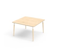 Bord My FSC akustiklaminat 120x120 cm vit hylsa