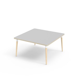 Bord My FSC laminat 120x120 cm vit hylsa