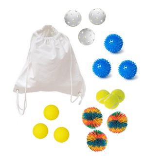 Taktila bollar 15-pack