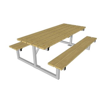 Olaf Picknickbord barn - Förankring