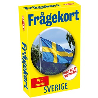 Frågekort, Sverige