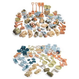 Dantoy Sandlekset i bioplast 138 delar