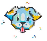 PLUS-PLUS Puzzle by Numbers Hund