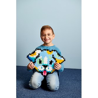 PLUS-PLUS Puzzle by Numbers Hund