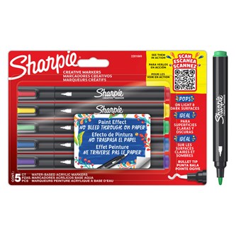 Sharpie Acrylic marker 5-pack