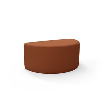 Sittpuff Riff halvrund