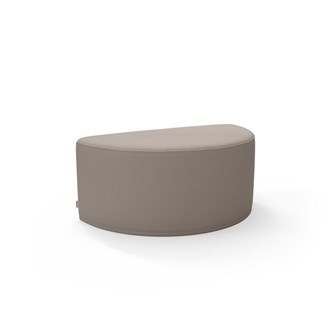 Sittpuff Riff halvrund