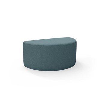 Sittpuff Riff halvrund