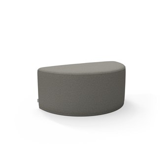 Sittpuff Riff halvrund