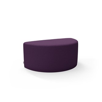 Sittpuff Riff halvrund