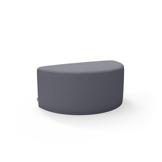 Sittpuff Riff halvrund