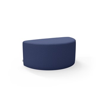 Sittpuff Riff halvrund