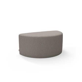 Sittpuff Riff halvrund