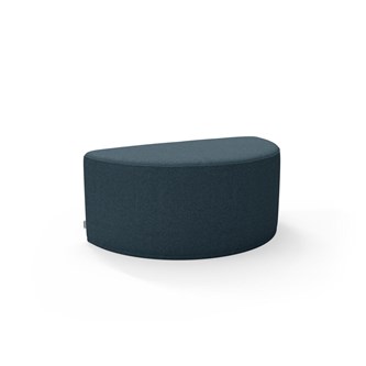 Sittpuff Riff halvrund