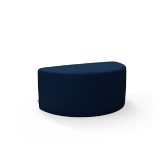 Sittpuff Riff halvrund