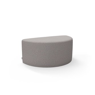 Sittpuff Riff halvrund