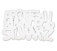 Stort alfabet i kartong, A-Z