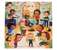 Pussel med olika instrument