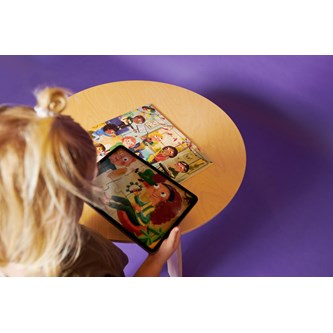 Pussel med olika instrument