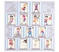 Hela världen i ett hus, pussel