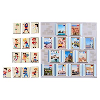 Hela världen i ett hus, pussel