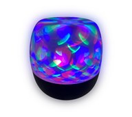 Sensorisk lampa med rörliga mönster