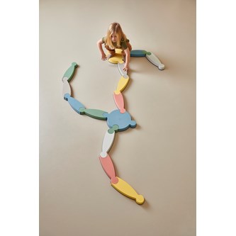 GONGE® Balansbana floden med ö Nordic 16 delar