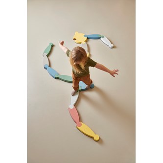 GONGE® Balansbana floden med ö Nordic 16 delar