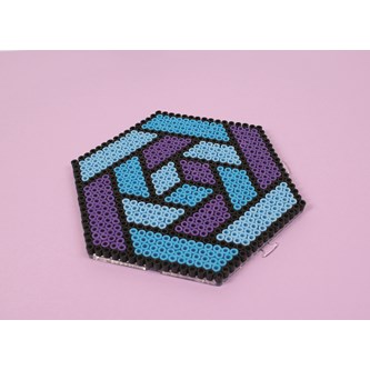Pärlplattor Midi sexkant