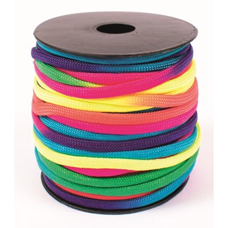 Paracord ø 4 mm regnbågens färger