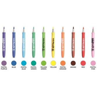 Artline Decorite pastellfärger 10-pack