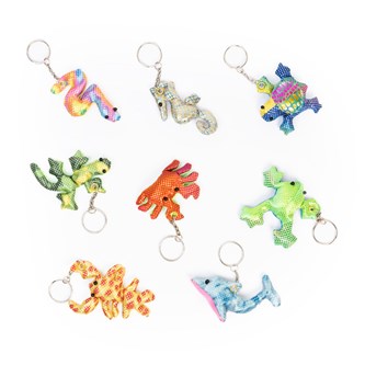 Nyckelring med sanddjur