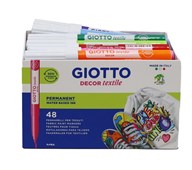 Textilfiberpennor GIOTTO, 48-pack