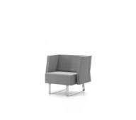 Fåtölj Mr Box låg rygg