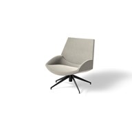 Fåtölj Size med högt kryss svart