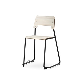 Stol Como FSC BX medstativ inkl. koppling sh 45 cm mellan sits svart stativ