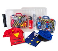 Leklåda brandstation & polisstation