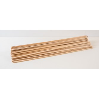 Fyrkantstav trä 100-pack