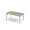 Bord Grow akustik linoleum 140x80 cm svart hylsa