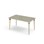 Bord Grow akustik linoleum 140x80 cm svart hylsa
