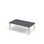 Bord Grow akustik linoleum 140x80 cm svart hylsa