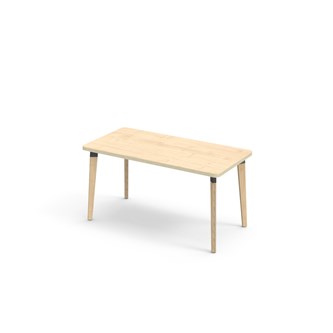 Bord Grow FSC akustiklaminat 120x60 cm svart hylsa