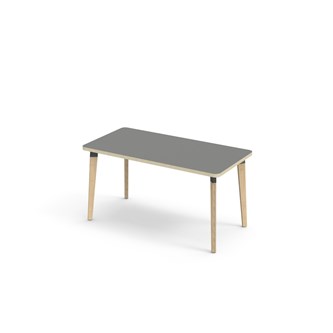 Bord Grow FSC akustiklaminat 120x60 cm svart hylsa