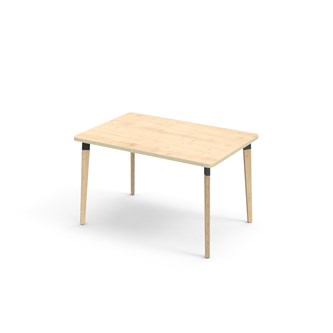 Bord Grow FSC akustiklaminat 120x80 cm svart hylsa